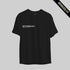 Rathamaarey | Tamil Oversized T-Shirt (Black) (Right Pocket)