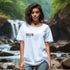 Neer | Tamil Oversized T-Shirt (White) (Right Pocket)