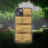 Wood Block Pattern | Glass Phone Case