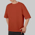 Coral Solid | Oversized T-Shirt