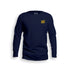 FF Yellow Logo Navy Blue Full Sleeve T-Shirt (Left Pocket)