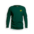 FF Yellow Logo Green Full Sleeve T-Shirt (Left Pocket)