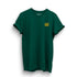 FF Yellow Logo Green T-Shirt (Left Pocket)