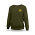 FF Yellow Logo Green Sweatshirt (Left Pocket)