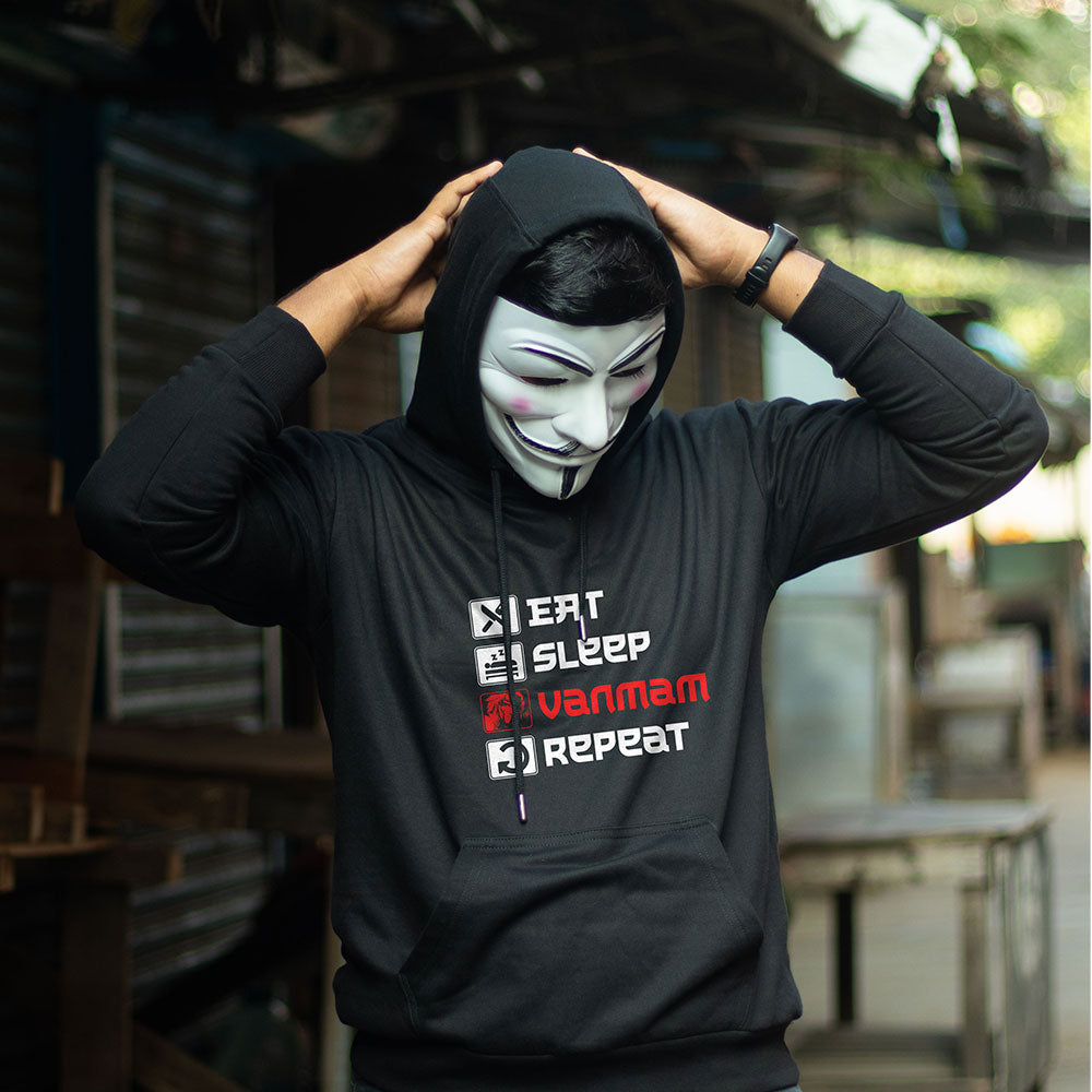 Eat Sleep Vanmam Repeat SVK Official Hoodie