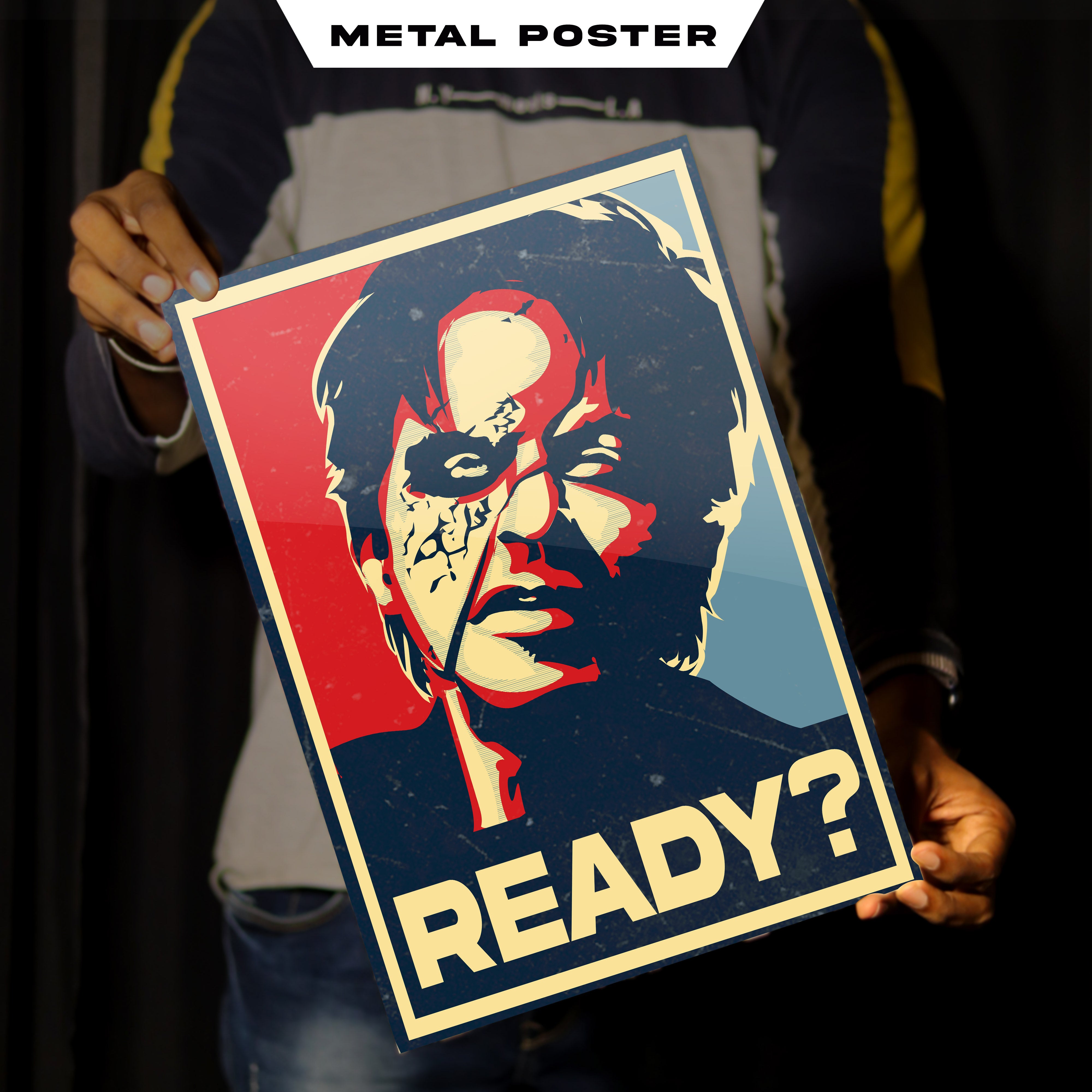 Ready?, Jawan Official Metal Poster