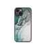Ivory Mint | Marble Ink Pattern Phone Case