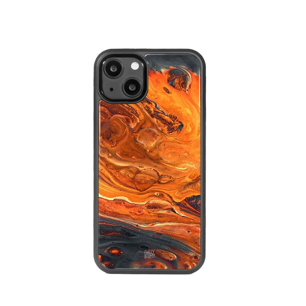 Sunset Citrus | Marble Ink Phone Case