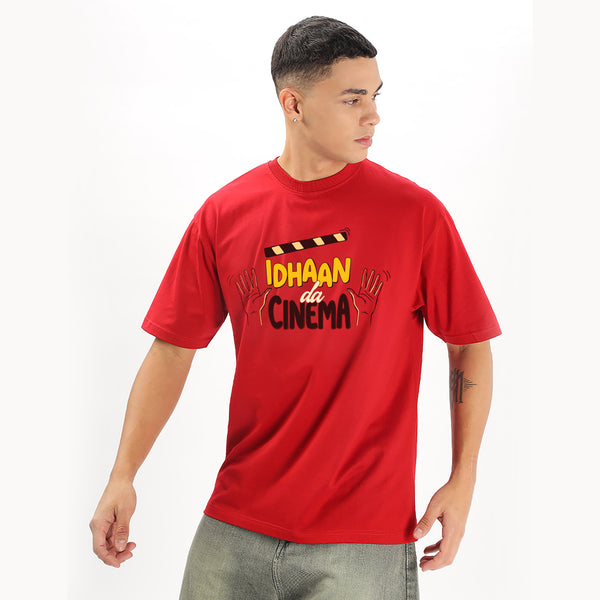 Idhaan Da Cinema Oversized T-Shirt