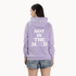 Not In The Mood Puff Print Hoodie (Left Pocket & Back)