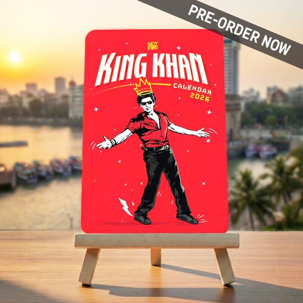 Pre Order Now! King Khan - 2026 Desk Calendar