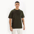 Olive Green Solid | Oversized T-Shirt