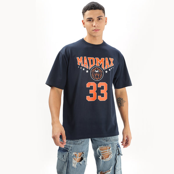 Mad Max Grand Prix Oversized T-Shirt (Front, Back & Left Sleeve)