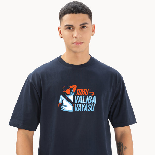 Idhu Valiba Vayasu Oversized  T-Shirt