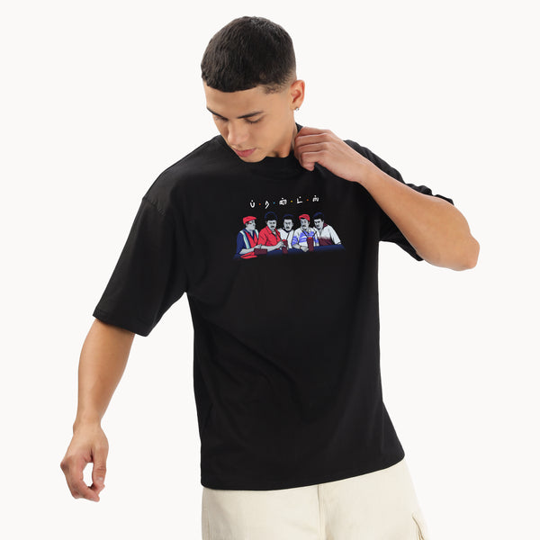 Friends Mashup Oversized T-Shirt