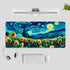 Sunflower Fields | Starry Night Desk Mat