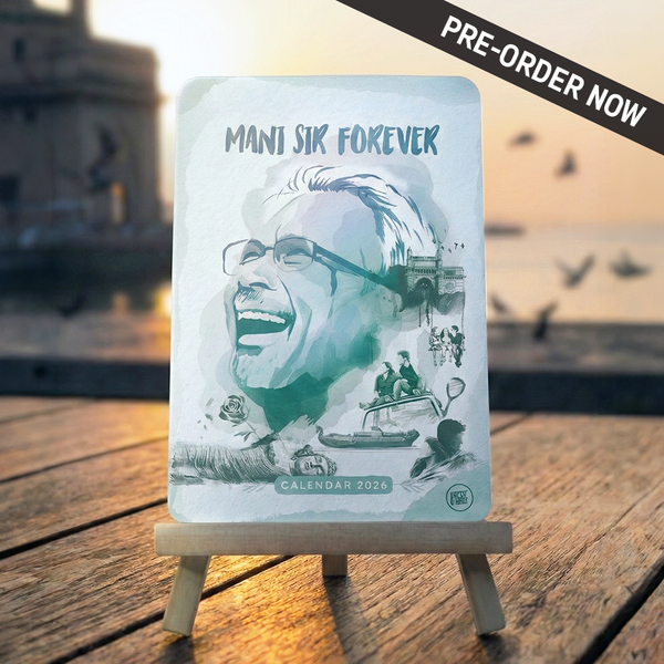 Pre Order Now! Mani Sir Forever - 2026 Desk Calendar