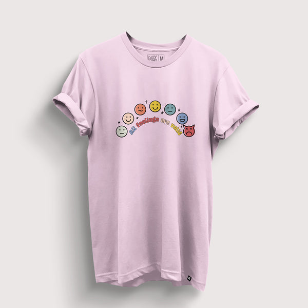 All Feelings Are Valid | Love Hope Company Official T-Shirt (Front & Back)