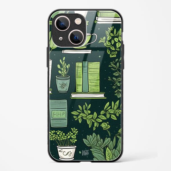 Bookcase Canopy | Plantae Pattern Phone Case