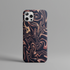 Cocoa Waves | Marble Ink Pattern Hard Phone Case