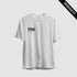 Pirai | Tamil Oversized T-Shirt (White) (Right Pocket)