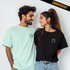 My Boo Oversized Couple Embroidered T-Shirt