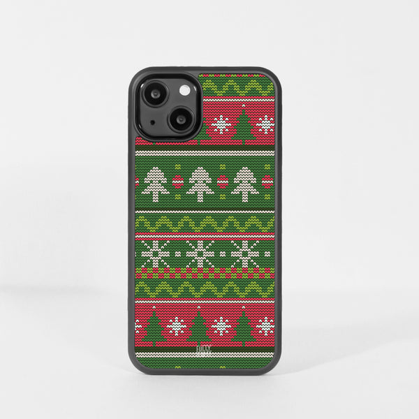 Emerald Woodlands | Sweater Pattern Phone Case