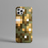 Glowstone Block Pattern | Hard Phone Case