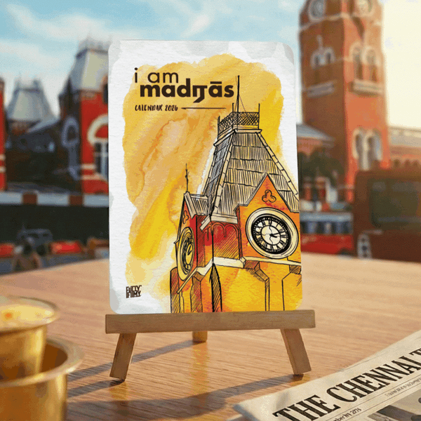 Pre Order Now! I am Madras - 2026 Desk Calendar