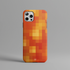 Lava Block Pattern | Hard Phone Case