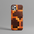 Magma Block Pattern | Hard Phone Case