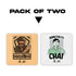 Pack Of 2 Hero Coasters | Chai Kings Official Coaster