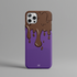 Retro Dairy Milk Chocolate Drip | Hard Phone Case