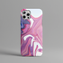 Rose Quartz | Marble Ink Pattern Hard Phone Case