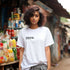Soozhal | Tamil Oversized T-Shirt (White) (Right Pocket)