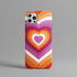 Sherbert Heart | Pride Hard Phone Case