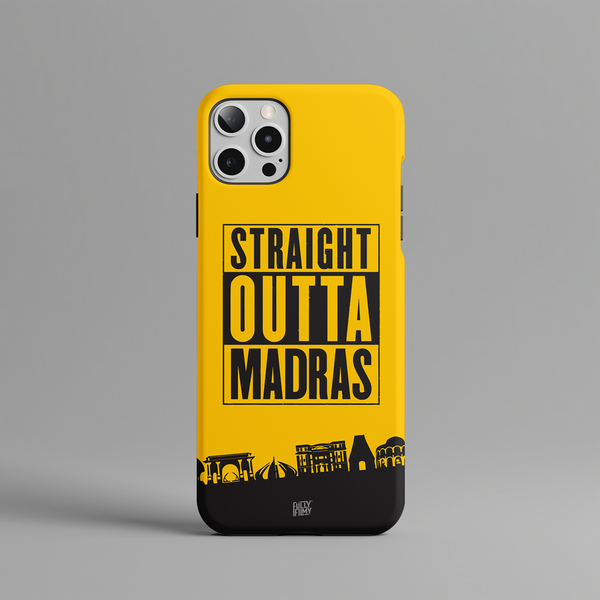 Straight Outta Madras Hard Phone Case