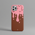 Strawberry Ice Cream Cone Drip | Hard Phone Case