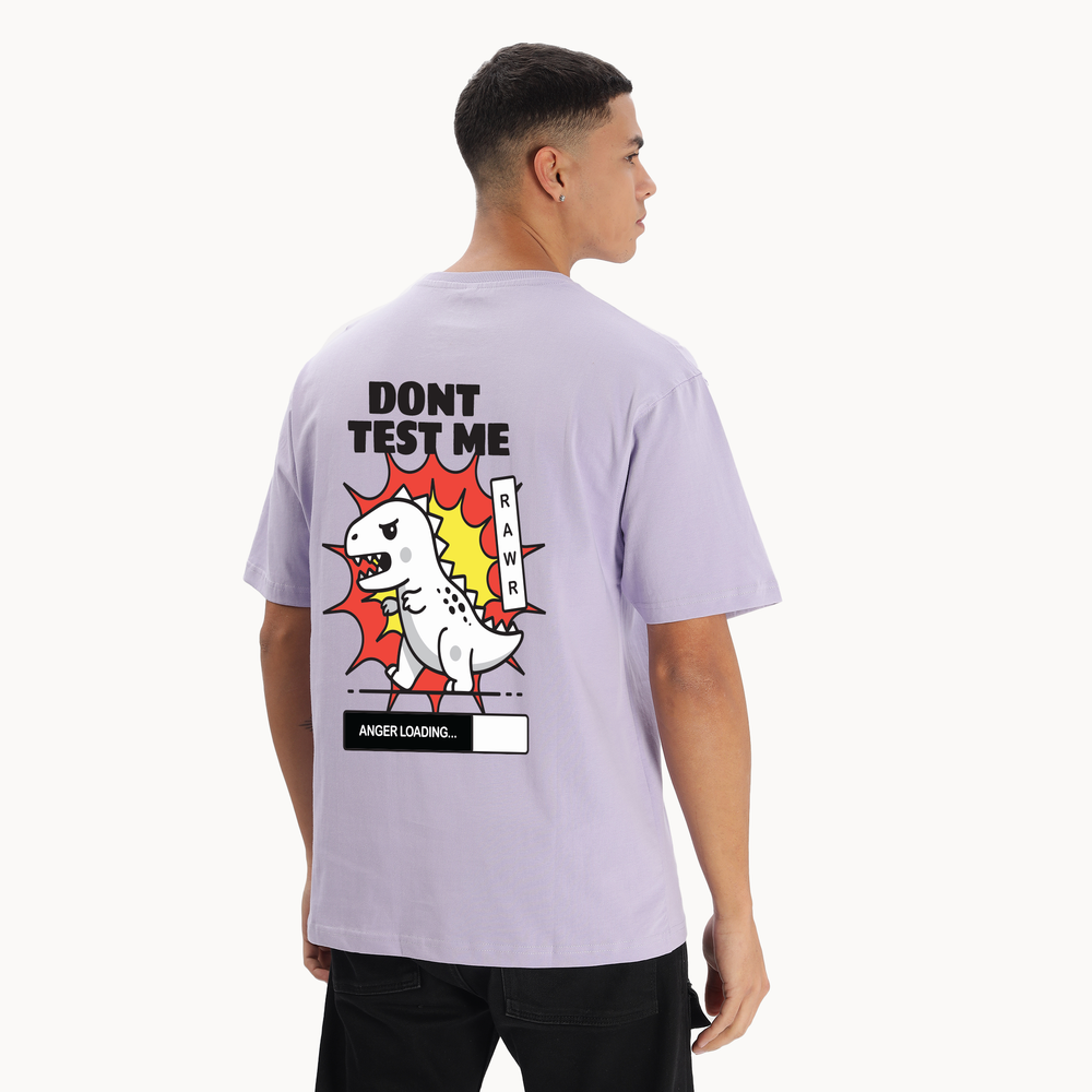 Clothes We The Free Love Me Thermal Don't Test Me Oversized T-Shirt