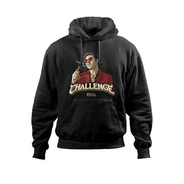 Challenge The Devil Hoodie | The Devil Official Merchandise