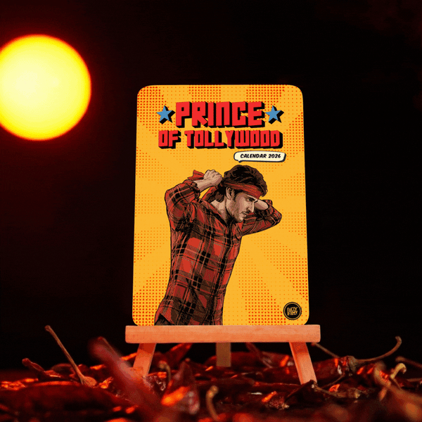Prince of Tollywood - 2026 Desk Calendar