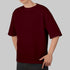 Maroon Solid | Oversized T-Shirt
