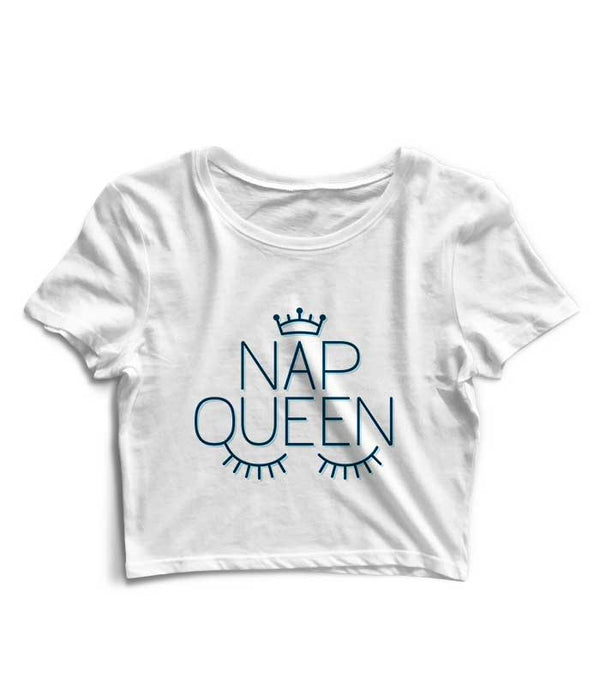 Nap Queen Crop Top - Fully Filmy