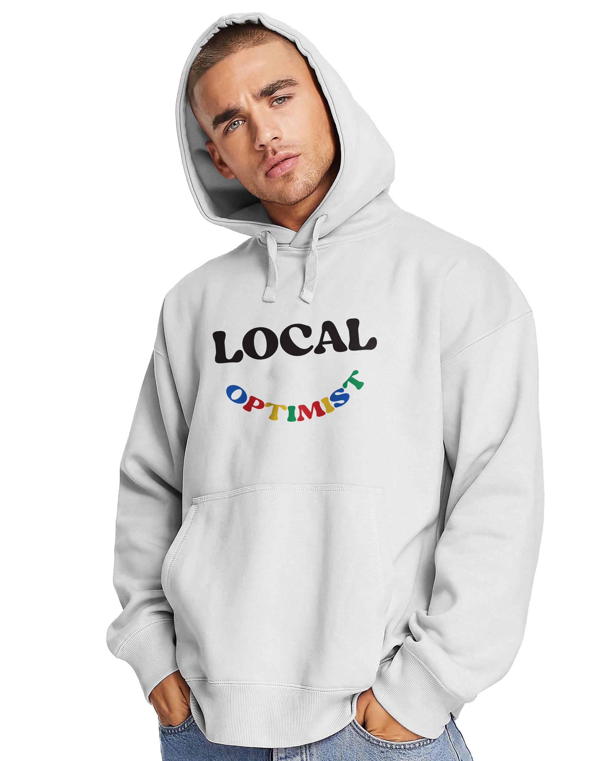 Local optimist hoodie Clearance