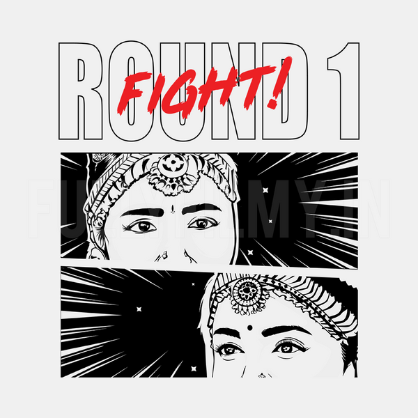 Nandini vs Kundavai | Official PS-2 Oversized T-Shirt