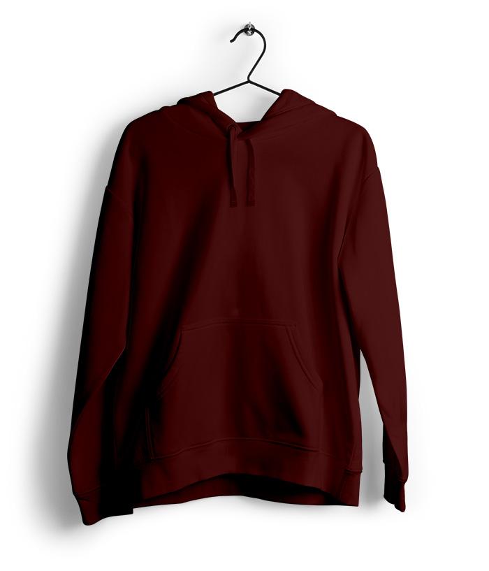 Fully Solid - Maroon Hoodie - Fully Filmy