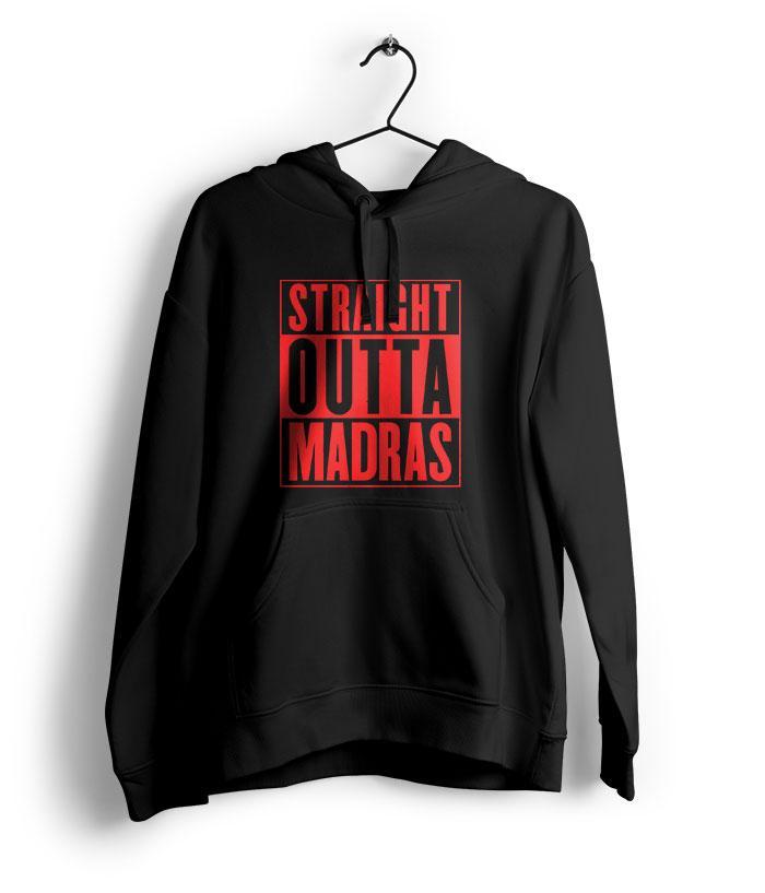 Straight Outta Madras Hoodie - Fully Filmy
