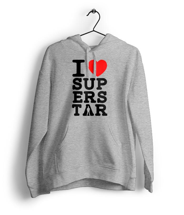 I Love Superstar Hoodie - Fully Filmy