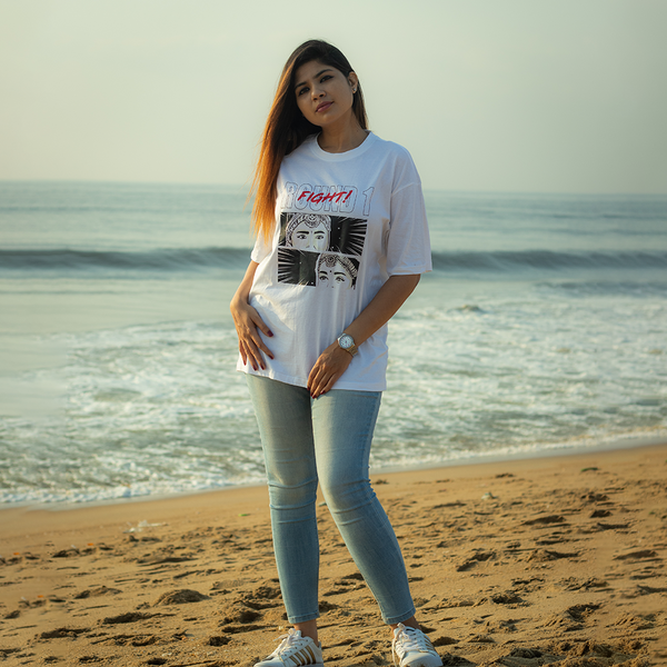 Nandini vs Kundavai | Official PS-2 Oversized T-Shirt