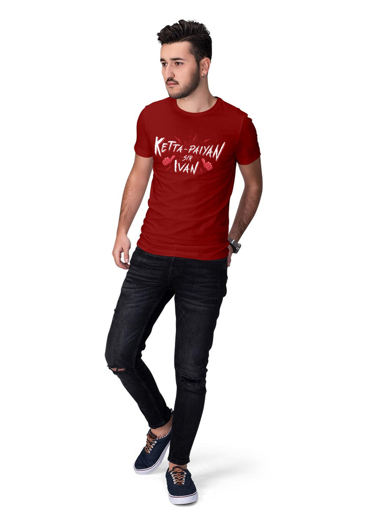 Ketta Paiyan Sir Ivan T-Shirt - Fully Filmy